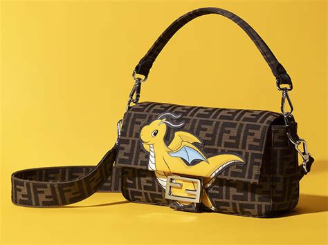 pokemon fendi bag|Fendi pokemon fragment design.